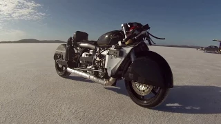 193.061 MPH - Worlds Fastest Velocette & Single Cylinder Anything - Lake Gairdner