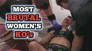 Most Brutal Women's Knockouts Of All Time | Part 1