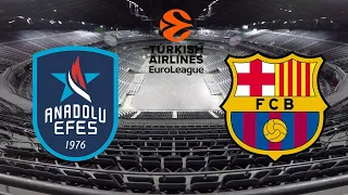 Barcelona vs Anadolu Efes Full İzle | Euroleague Final | Final Four 2021