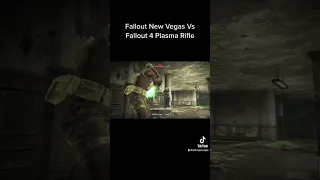 Fallout New Vegas Vs Fallout 4 Plasma Rifle