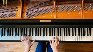 la vie en rose au piano - beginner's version