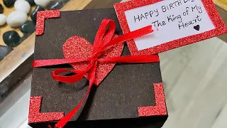 Simple chocolate explosion box tutorial|gift for birthday,Friendship day,Anniversary,Valentine's day