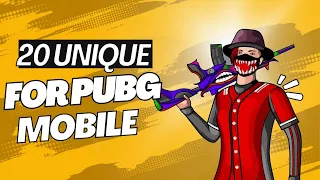 20 Unique Names For Pubg Mobile | New Stylish Name for PUBG | #pubgmobile #names #pubgm