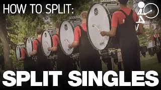 HOW TO PLAY SPLIT-SINGLES ON A BASS DRUM