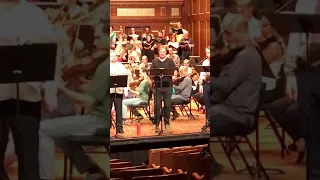 Mikhail Svetlov on rehearsal