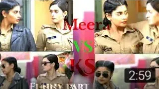 Meera vs KS funny part vm on madam sir... 😂😂#kareena #yukti kapoor #gulki joshi #yukti kapoorv