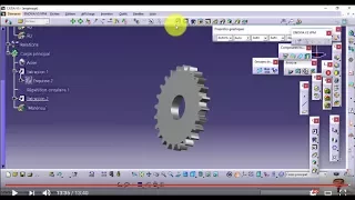 engrenage conception CATIA V5