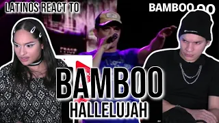 Latinos react to BAMBOO FOR THE FIRST TIME | Hallelujah (MYX Mo! 2005 Live Performance)| REACTION