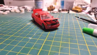 1999 BMW 750iLA E38 - 1/64 Diecast - 3d printed / 3d designed