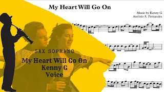 My Heart Will Go On - Kenny G Sheet Music 🎷Sax Soprano🎷