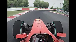 Fernando Alonso spa 2010 oboard - assetto corsa