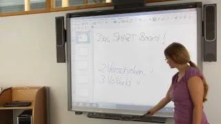 Erste Schritte am SMART Board