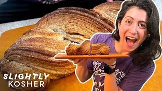 Tess Attempts To Make Babka For The Very First Time | Slightly Kosher