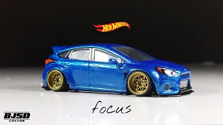 Simple Body Kit - Ford Focus RS - Hot wheels Custom