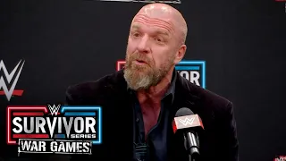 Triple H discusses the future of WWE Premium Live Events: Survivor Series: WarGames Press Conference