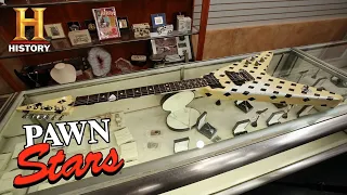 Pawn Stars: Custom Made Karl Sandoval Flying V Guitar (Season 16) | History