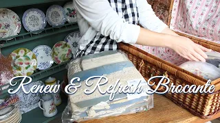 Reviving My Thrifted Picnic Basket | Restoring Vintage Finds│Ep#2