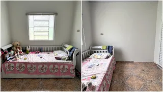 TRANSFORMEI esse QUARTO e o Resultado ficou INCRÍVEL!! VEJA ATÉ O FINAL QUE VOCÊ VAI SE EMOCIONAR!!