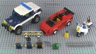LEGO City High Speed Chase 60007 build & review!