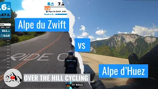 How realistic is Alpe du Zwift?