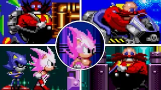 Miracle Sonic VS All Bosses in Sonic CD