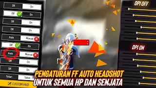 🎯SETTINGAN FF AUTO HEADSHOT AIM MERAH❗- Settingan FF Auto Headshot 2023