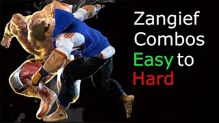 Zangief combos [EASY TO HARD]