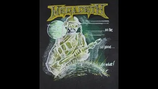 Megadeth 1988-5-12 at St George's Hall, Bradford, England