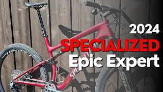 2024 Specialized Epic Expert.  New platform change for this iconic bike.