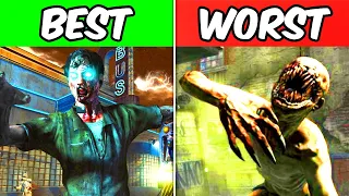 RANKING EVERY ZOMBIES MAP...