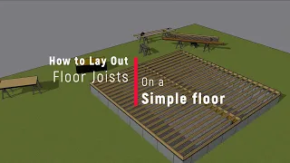 Basic Floor Framing Layout, Point Loads, and Making Plywood Fit