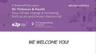 Air Pollution & Health: how climate change is increasing both acute and chronic disease risk