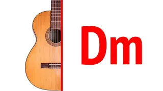 Как играть аккорд Dm на гитаре? Ре минор - дм