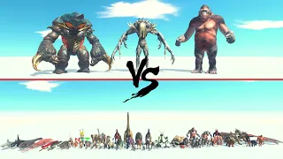 Ranthorn Scourge And Goro The Giant Vs All Units ARBS | Animal Revolt Battle Simulator