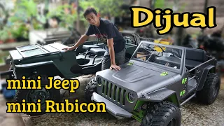 For Sale Mini Rubicon//mini jeep//review