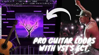 How To Make Guitar Samples for Rod wave and Toosii | Best FREE Guitar Vsts 2023 4k🎬