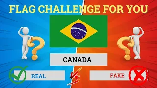 Guess If This Flag is Fake or Real Flag Quiz Challenge | Hard Challenge | The hardest quiz