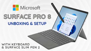 Microsoft Surface Pro 8 - Unboxing & Setup