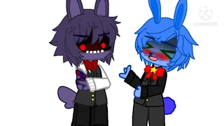 ``I can't decide`` - Meme Withered  (Bonnie X Toy Bonnie)