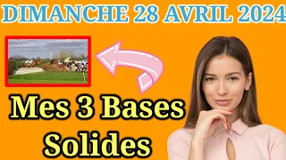 Dimanche 28/04 Pronostics Quinté + PMU: Découvrez mes Bases Incontournables + Chevaux de Complément|