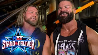 Dolph Ziggler celebrates shocking the world: NXT Stand & Deliver Exclusive, April 2, 2022