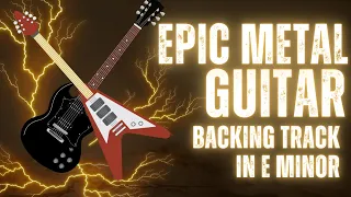 Metal Backing Track In E Minor 130 BPM