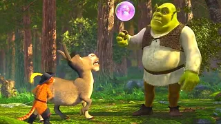 Shrek e Burro Recebem Uma Mensagem Da Fada Madrinha | Shrek 2 (2004) DUBLADO HD