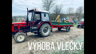 ♡Výroba vlečky♡