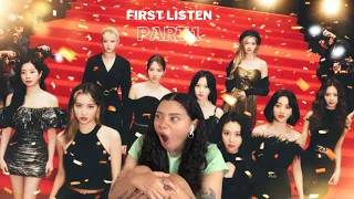 TWICE ‘Celebrate’ First Listen! (PART 1) Voices Of Delight /TICK TOCK / Flow Like Waves | REACTION!