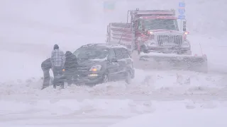 Colorado Springs, CO Historic Winter Storm Slams Roadways