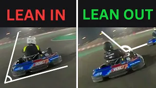 How to LEAN in Karting (tutorial)