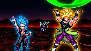 Gogeta SSB DBS (New) VS Broly DBS (Blue) in Jump Force Mugen🤩