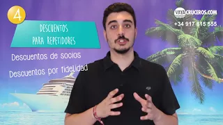 ¿Qué descuentos hay para contratar un crucero? Consejos Vayacruceros