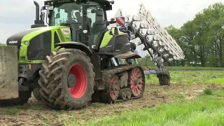 AXION 960 Terra Trac onland pflügen, Claas, Lemken / plow onland